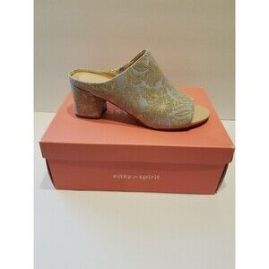 Easy Spirit Women's Shoes Light Blue Tapestry Look Size 9  SE Garinta 10 BOHO